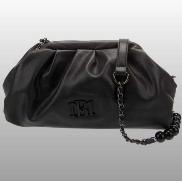 NWT Badgley Mischka Hinge Closure Clutch/Strap Bag - Picture 3 of 13